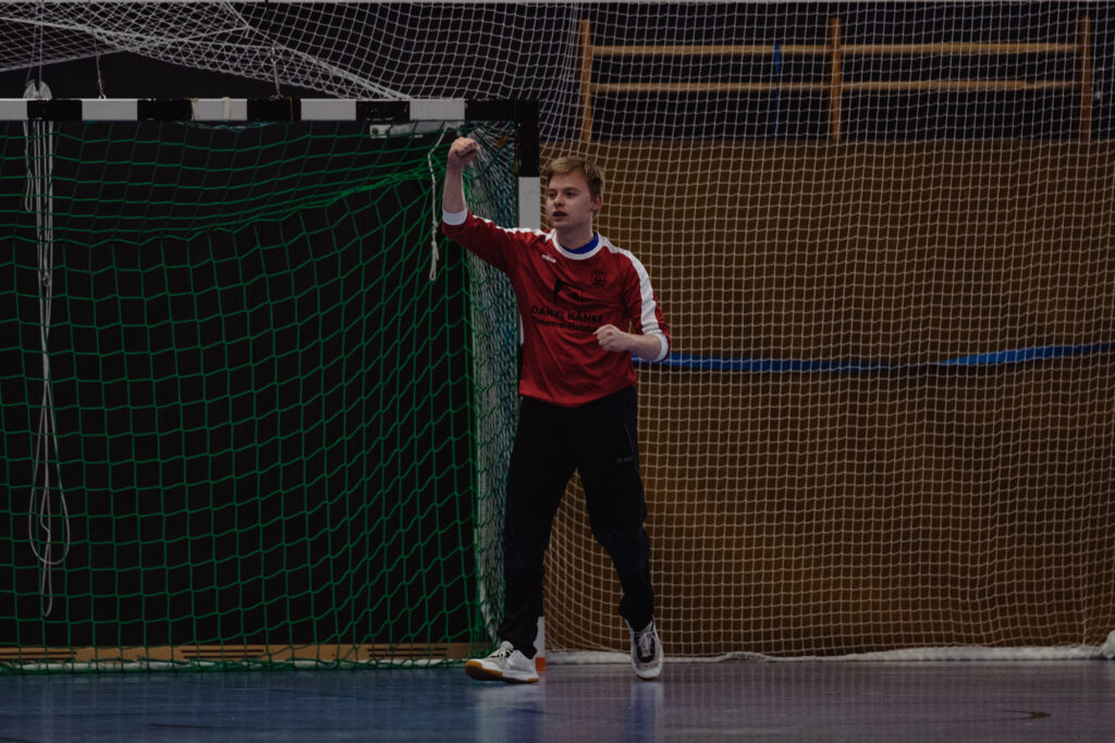 Dominic Bartels im Tor