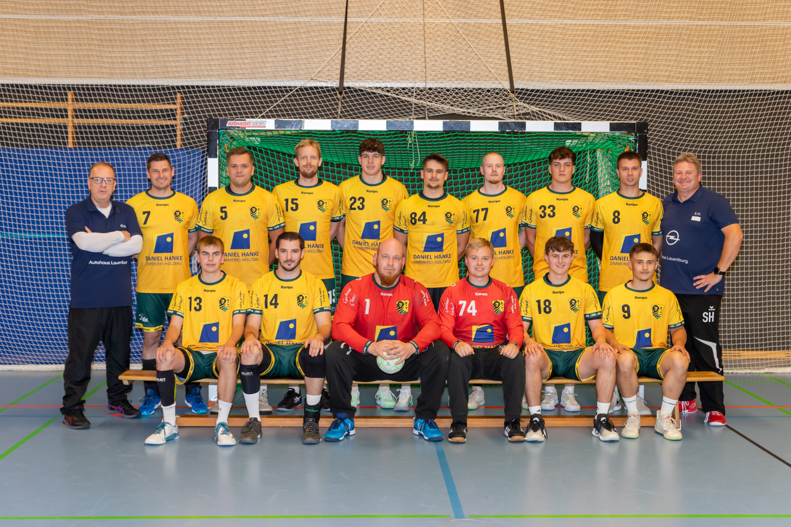 Ein Mannschaftsportrait der ersten Herren für die Saison 2025/2026
