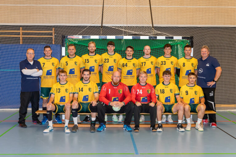 Ein Mannschaftsportrait der ersten Herren für die Saison 2025/2026