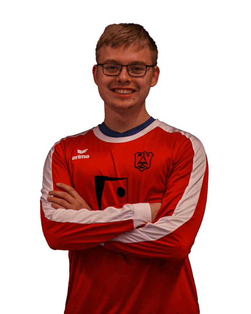 Portrait von Domenic Bartels mit transparentem Hintergrund